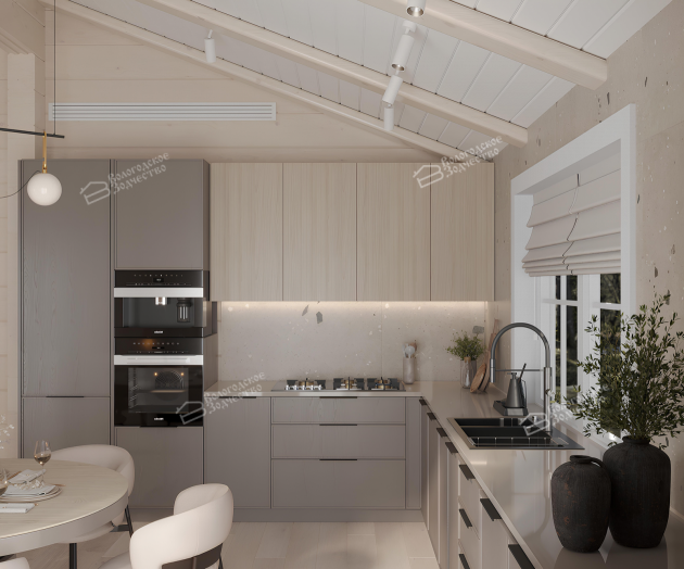 Дом из клееного бруса VZ-374